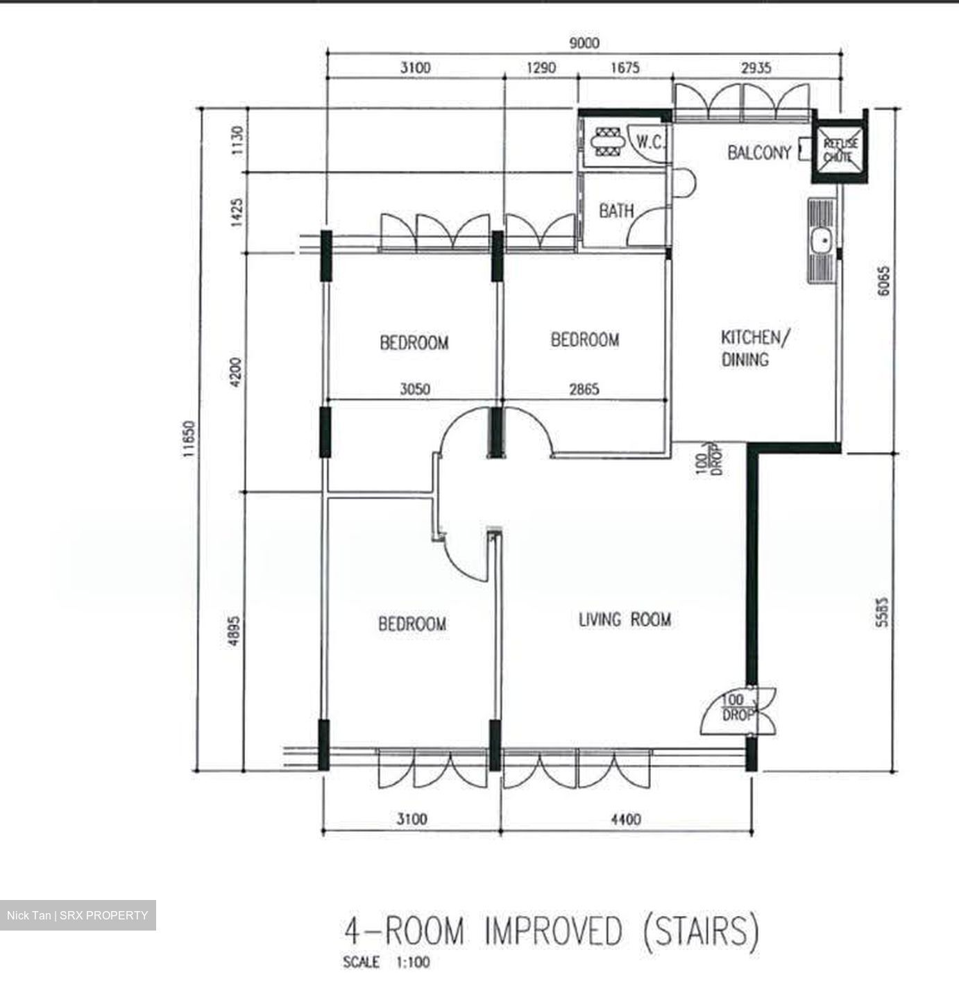 Blk 37 Bedok South Parkview (Bedok), HDB 4 Rooms #632992341